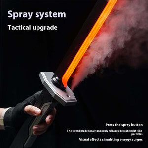 Sparkblade Sword with Sparks, Smoke Sparking Light up Sword, Anime-Inspired Light-Up Swords for Cosplay, Roleplay, and Collectors, Perfect for Costumes, Halloween, and Display