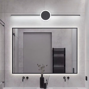 Modern LED Wall Lamps White Black Mirror Headlights Base Decor Walls Sconce for Bathroom Bedroom Living Room Indoor Lighting