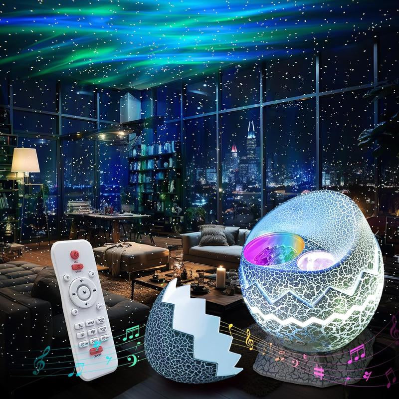 Rossetta Star Projector, Galaxy Projector LED Lights for Bedroom, Remote Control & White Noise, Night Light for Kids Room, Adults Home Theater,Party, Room Decor, Gift for Christmas, Birthday Christmas Gift Star Lights