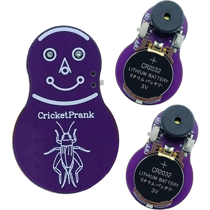 Cricket Noise Maker Prank (3 PCS), Beeping Several Months, Hidden Prank Noise Maker for Adults