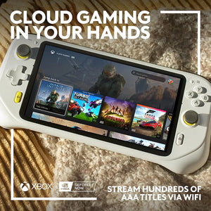 Refurbished - Logitech - G CLOUD Gaming Handheld Console - White