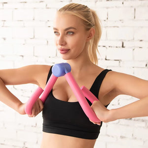 PVC Leg Trainer & Dumbbell Set | DUCA