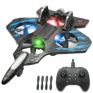 360° Flip Stunt RC Jet – Remote Control Airplane with LED Lights, Exciting Aerial Toy for Kids