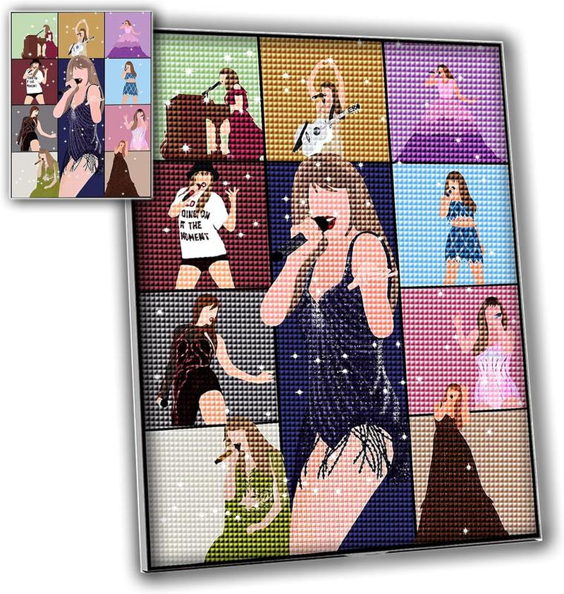 5D Diamond Painting for Adults,Diy Diamond Painting Kits,Diamond Painting Kit Art for Wall Home Decor Arts Craft