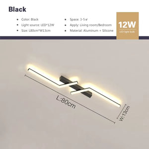 Modern LED Ceiling Lamp for Living Room & Bedroom | DUCA