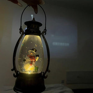 2025 Christmas Gifts: Portable Oil Lamps, Crystal Ball Lighting & Snow Light – Perfect for Christmas Tabletop Decoration