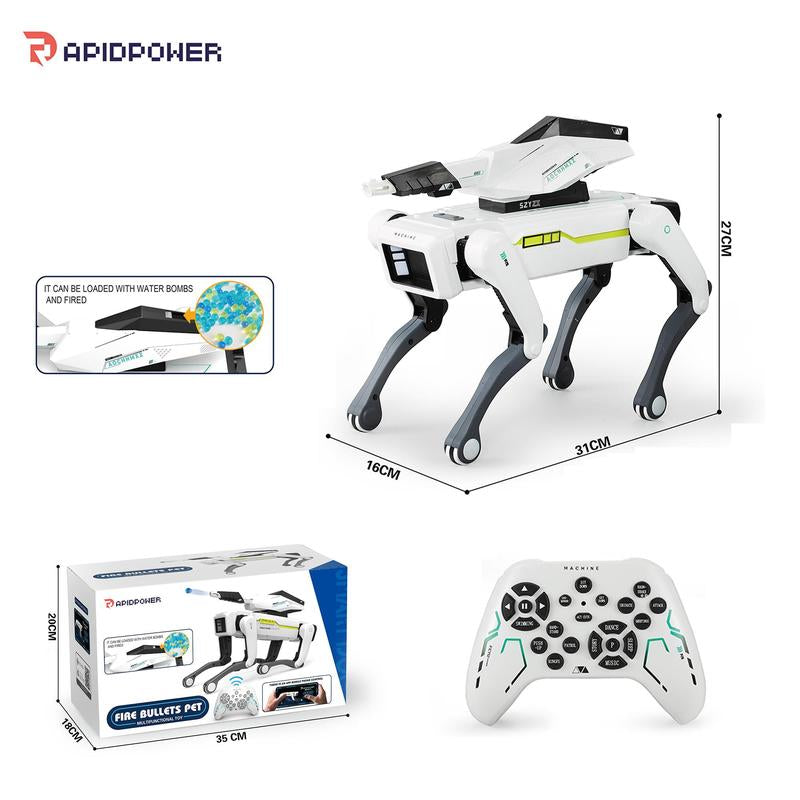 (Akeleo)Programmable AI Robot Dog - Voice Control, 25-Meter Stable Connection, Learning Skills and Patrol Functions - Interactive STEM Learning Toy Suitable for Children - Ideal Birthday and Christmas Gift