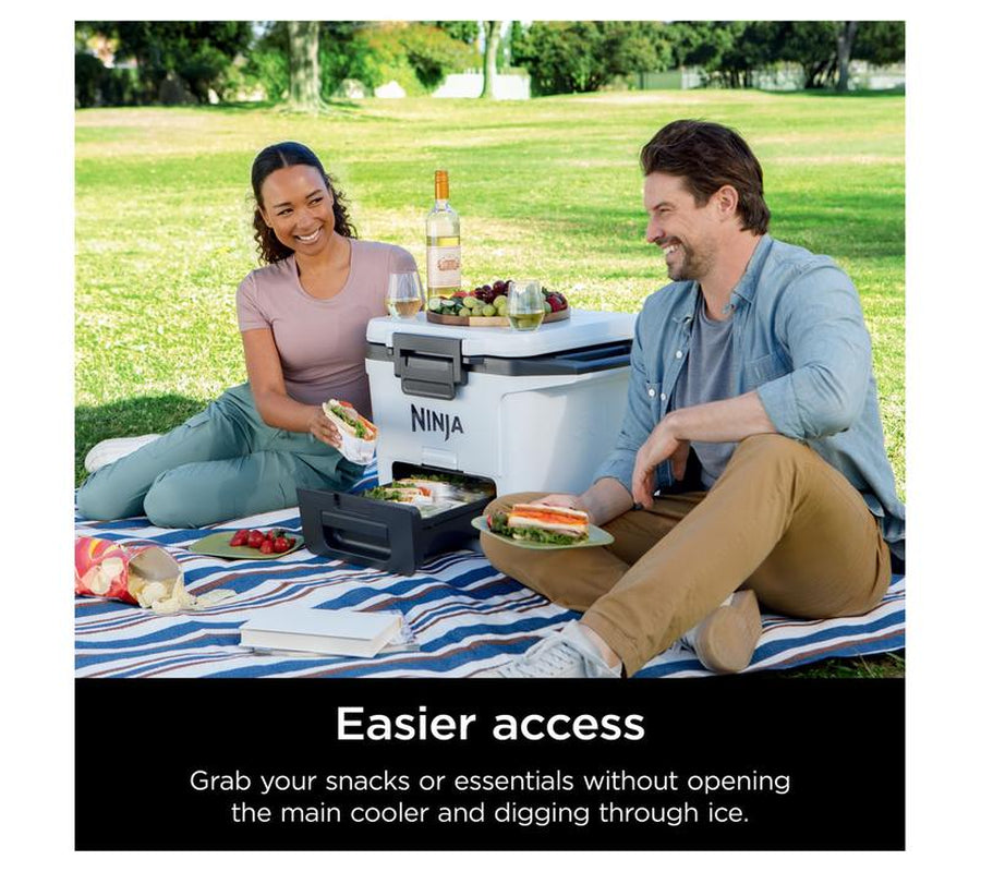 Ninja Frostvault 30Qt Hard Cooler W/ Dry Zone