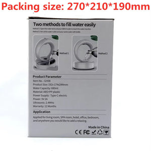 680ML Anti-Gravity Humidifier & Aroma Diffuser | DUCA