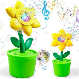 Electric Bubble Machine for Kids, 2-Speed Bubble Blaster with Lights & Music, over 15,000 Bubbles per Minute, Perfect for Outdoor Play & Party Fun