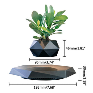 Levitating Plant Pot, Floating Plant Pot for Air Bonsai Planter, Magnetic Levitating Flower Pot Planter for Office Home Decoration, Ideal Home Gift for Halloween Thanksgiving Christmas