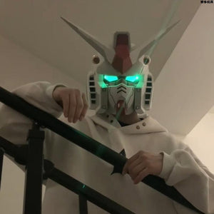 Gunpla Rx-78 Gundam BN Head Collection Action Figures with Base Wearable Robot Helmet Kits Models Cosplay Kids Boy Birthday Gift