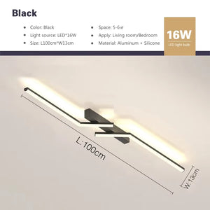 Modern LED Ceiling Lamp for Living Room & Bedroom | DUCA