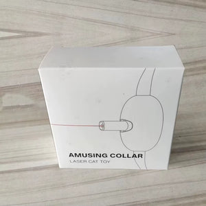 Smart Laser Cat-Teasing Collar Adjustable USB Charging Infrared Cat-Teasing Stick Cat Interactive Self Hi Cat Toy