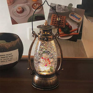 2025 Christmas Gifts: Portable Oil Lamps, Crystal Ball Lighting & Snow Light – Perfect for Christmas Tabletop Decoration
