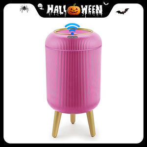 Pukomc Auto-Sensing Bin – Waterproof Nordic Design, Hygienic & Compact – Touchless Trash Can Automatic Trash Can Kitchen Trash Can