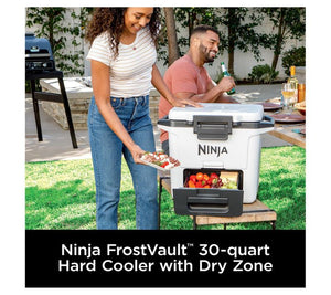 Ninja Frostvault 30Qt Hard Cooler W/ Dry Zone
