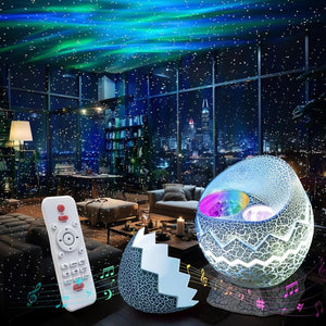 Rossetta Star Projector, Galaxy Projector LED Lights for Bedroom, Remote Control & White Noise, Night Light for Kids Room, Adults Home Theater,Party, Room Decor, Gift for Christmas, Birthday Christmas Gift Star Lights