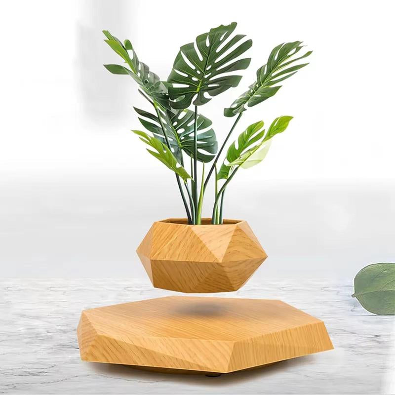 Levitating Plant Pot, Floating Plant Pot for Air Bonsai Planter, Magnetic Levitating Flower Pot Planter for Office Home Decoration, Ideal Home Gift for Halloween Thanksgiving Christmas