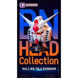Gunpla Rx-78 Gundam BN Head Collection Action Figures with Base Wearable Robot Helmet Kits Models Cosplay Kids Boy Birthday Gift