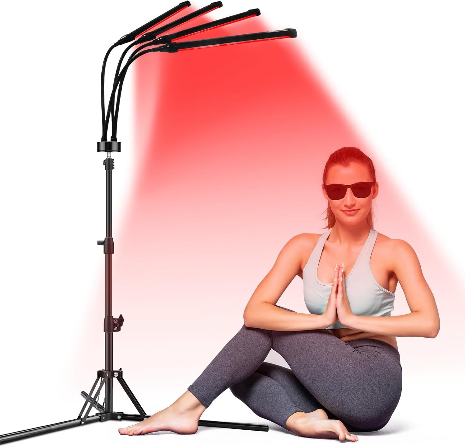 Red Light Therapy for Body, 940&850&660Nm 180Leds Infrared Light Therapy Device with Stand, Red Therapy Lamp for Leg, Back at Home