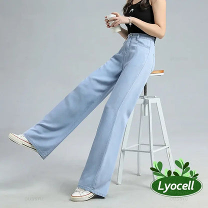 Women's Baggy Wide Leg Denim Pants DUCA