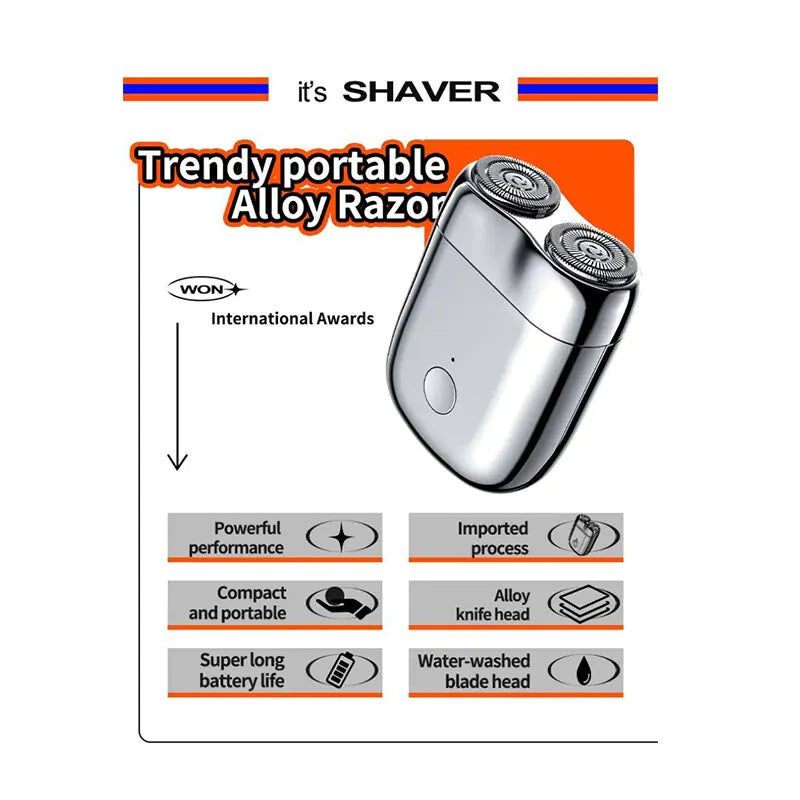 Mini Magnetic Men Electric Shaver DUCA