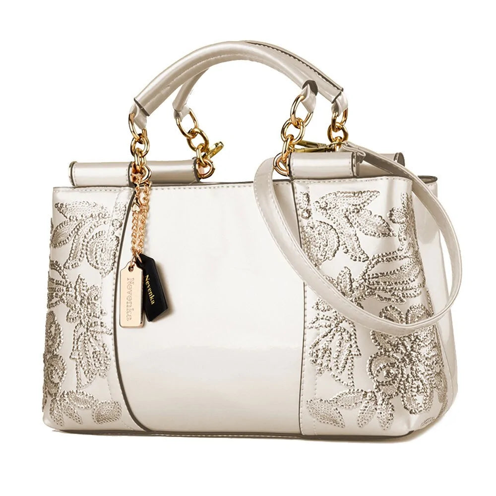 Luxury Embroidered Women's Shoulder Bag DUCA