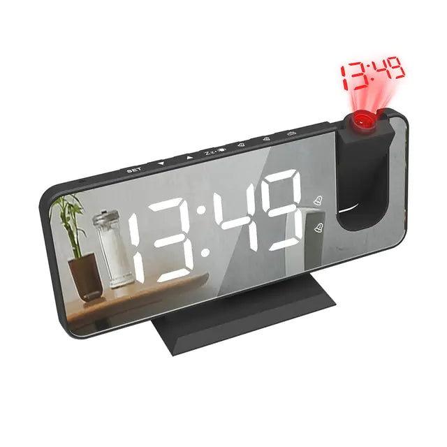 Sleek And Modern Projection Alarm Clock DUCA