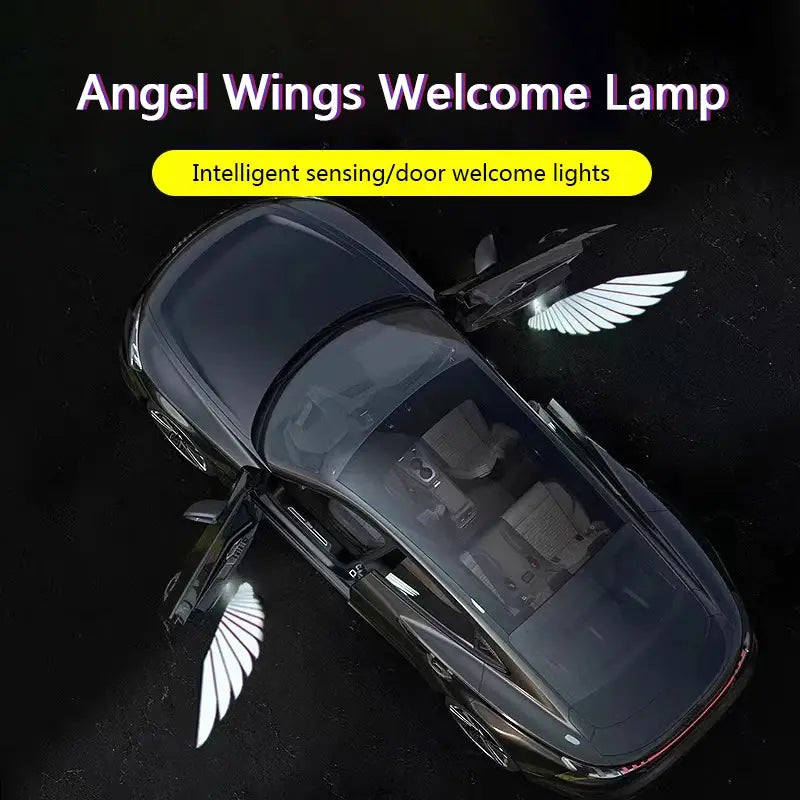 Car Angel Wings  Car Door Wireless DUCA