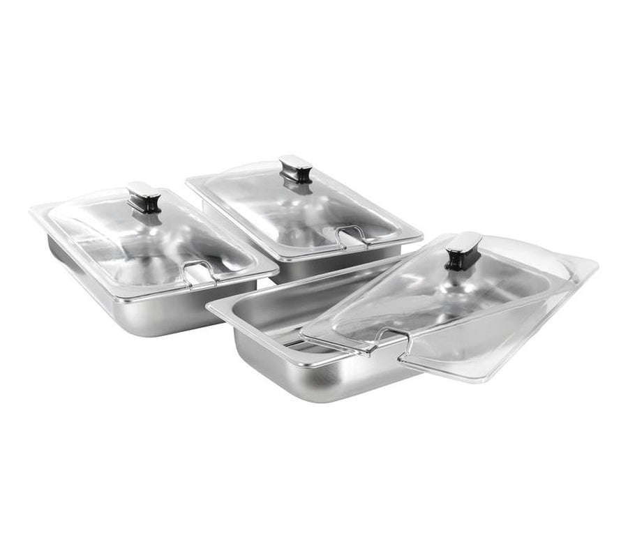 Megachef 3-In-1 Electric Chaffing Buffet Server& Warming Tray