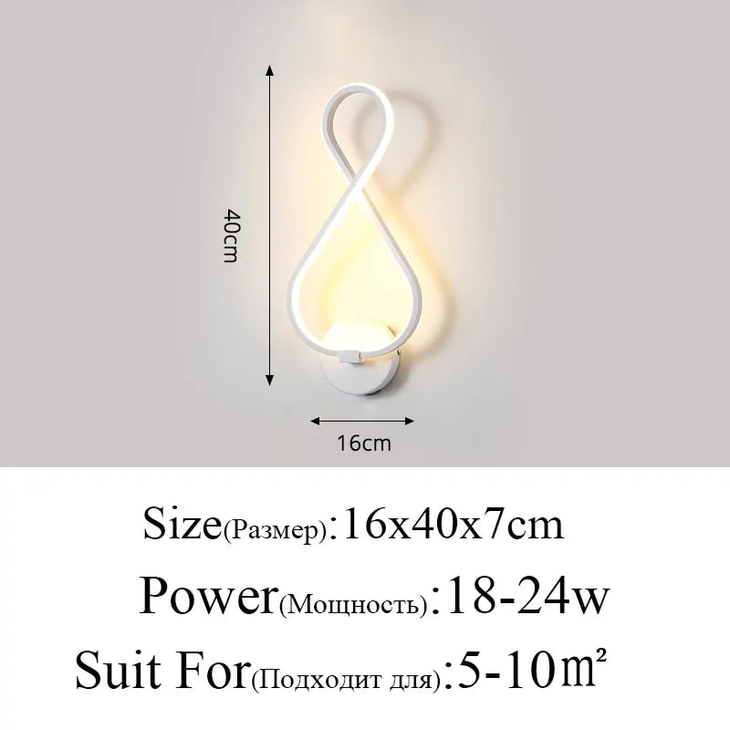 Modern Minimalist Wall Lamps DUCA