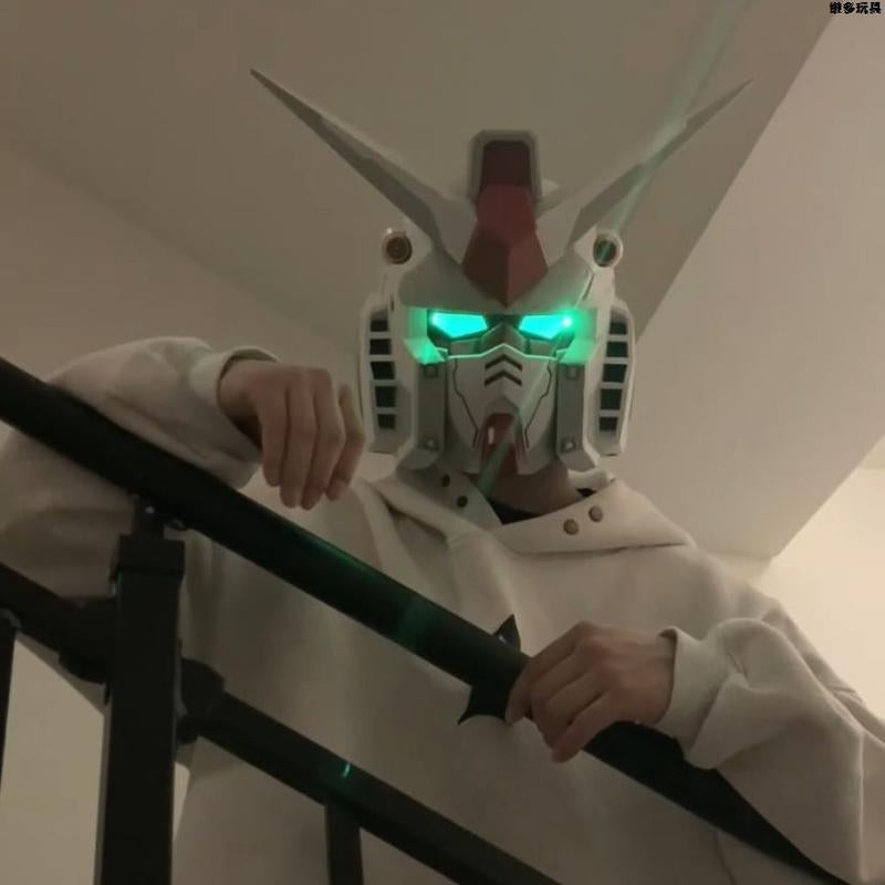 Gunpla Rx-78 Gundam BN Head Collection Action Figures with Base Wearable Robot Helmet Kits Models Cosplay Kids Boy Birthday Gift