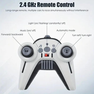 Cybertruck RC Toy Car 1:12 Scale – 4WD Monster Truck Style with LED Lights & Music, All-Terrain Off-Road Pickup with 2.4Ghz Remote Control Truck , Ideal Christmas Gift for Kids 6 and up Boys and Girls Cyber Metal Shell Off-Road RC Truc