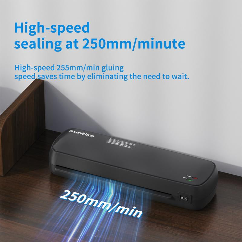 4-In-1 Professional Laminator: 3 Min Fast Heat/Seal A4/A5/A6 Documents | with Overheat Protection & Fade-Proof Technology | for Office, Small Business & Home Use