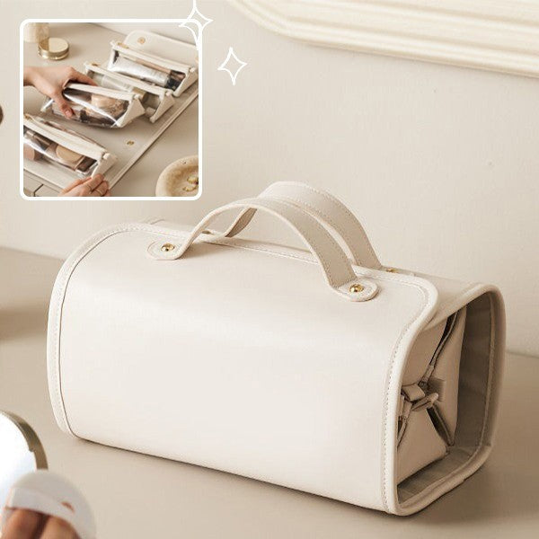 New Folding Cosmetic Bag Large Capacity Portable Handbag Waterproof Travel Storage Washing Bag For Women DUCA