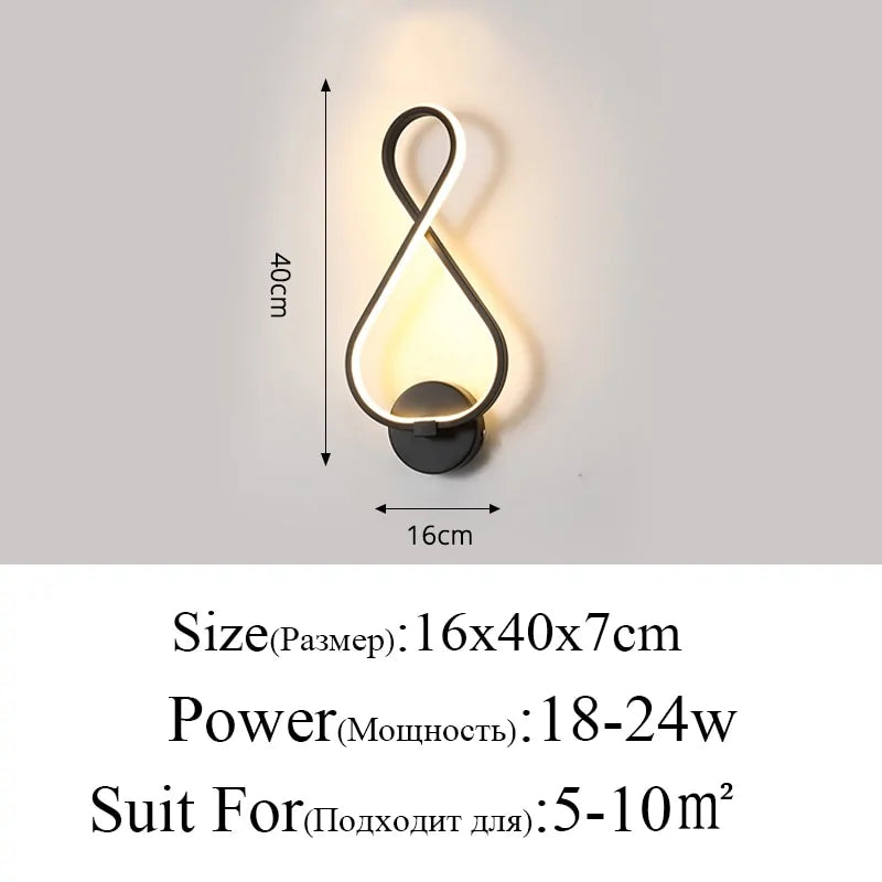 Modern Minimalist Wall Lamps DUCA