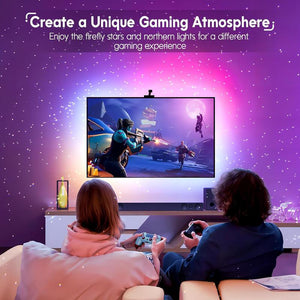 Rossetta Star Projector, Galaxy Projector LED Lights for Bedroom, Remote Control & White Noise, Night Light for Kids Room, Adults Home Theater,Party, Room Decor, Gift for Christmas, Birthday Christmas Gift Star Lights