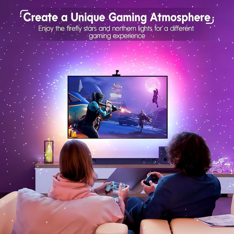 Rossetta Star Projector, Galaxy Projector LED Lights for Bedroom, Remote Control & White Noise, Night Light for Kids Room, Adults Home Theater,Party, Room Decor, Gift for Christmas, Birthday Christmas Gift Star Lights