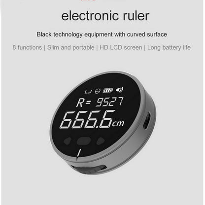 Distance Measuring Instrument Electronic Measuring Ruler Tape Measure High Definition Digital LCD High Precision Electronic Measuring Ruler Tool DUCA