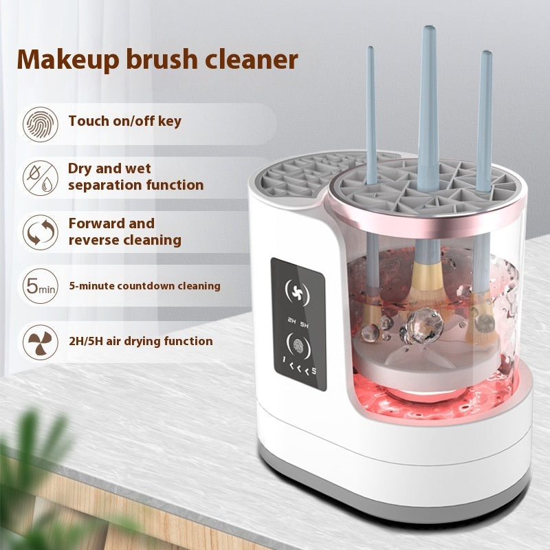 Electric Makeup Brush Cleaner Rechargeable Makeup Brushes Cleaning Tool Automatic Makeup Brush Cleaning Stand Device DUCA