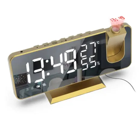 Sleek And Modern Projection Alarm Clock DUCA