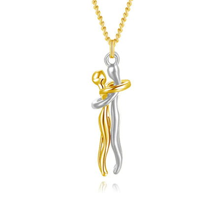 Hug Necklace Unisex Men Women DUCA